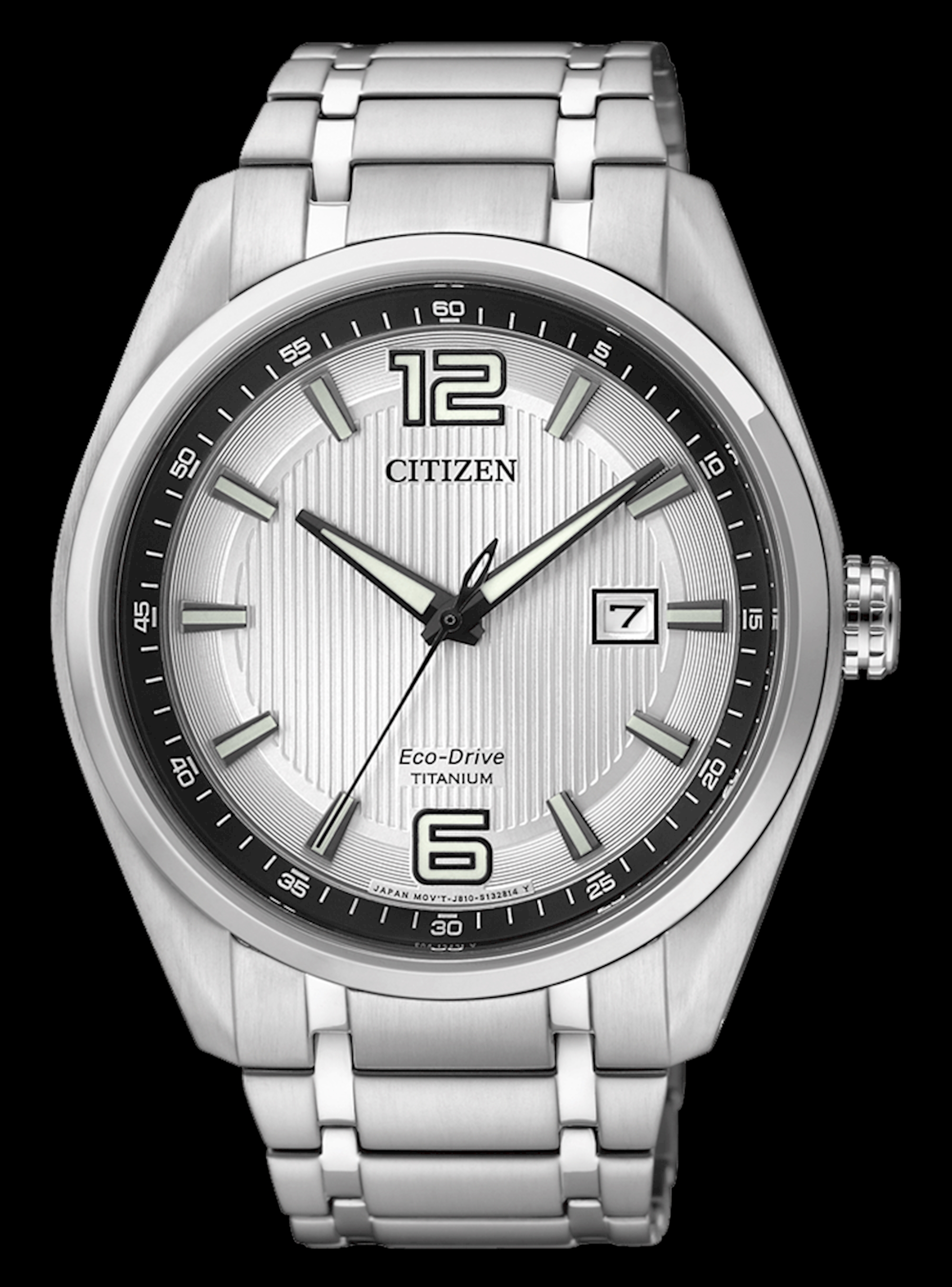 Citizen - Orologio uomo acciaio Eco Drive Crono Motor E660 radiocontrollato  bracciale nero