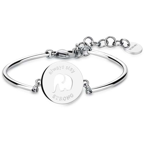 Bracciale Donna Borsway Chakra  Elefante acciaio 316L BHK23