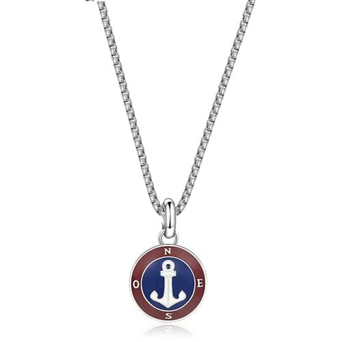 Collana Brosway uomo HORIZON acciaio con ancora BHO01