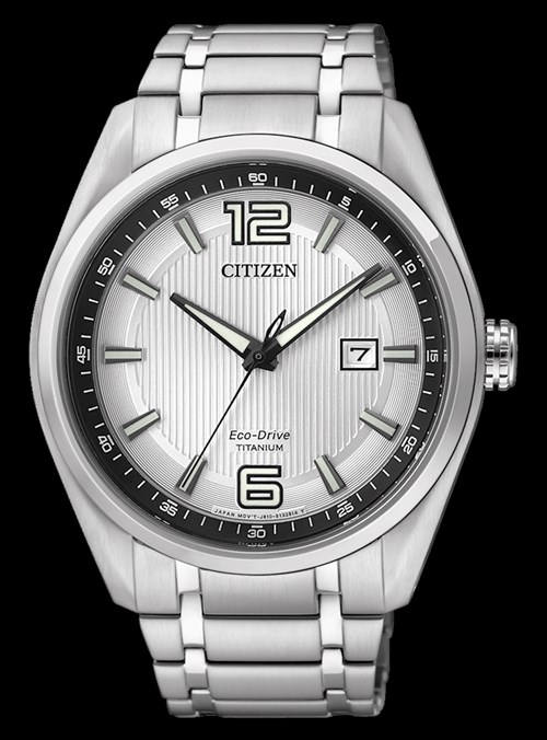 Orologio Citizen Uomo 1240 Super Titanio Eco Drive  AW1240-57B