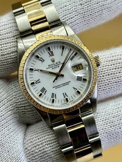 Rolex Date 15223 oyster anno 1996 full set