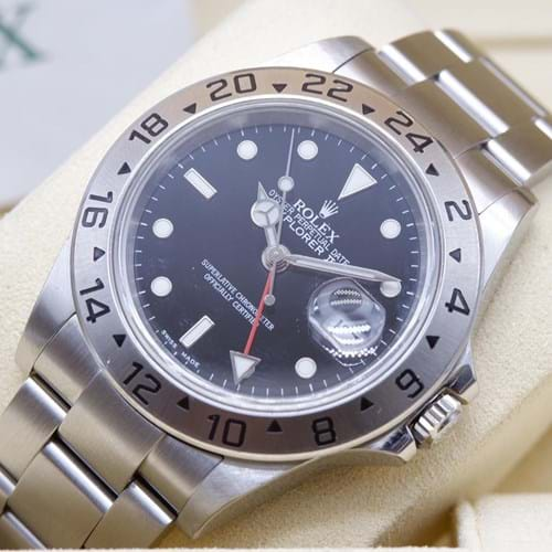 ROLEX Explorer II 16570 nero Oyster anno 2006